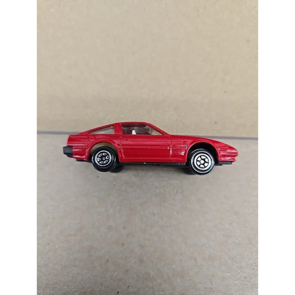 Vintage Yatming #1027  Red Nissan 300ZX Fairlady Z Motor Sport Car 1:64 Nice - Picture 4 of 6